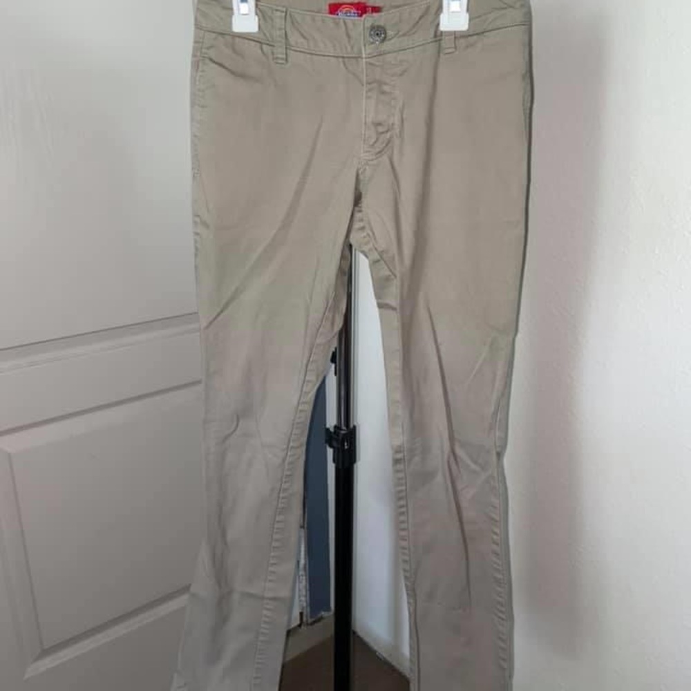 Dickies Khaki School Pants